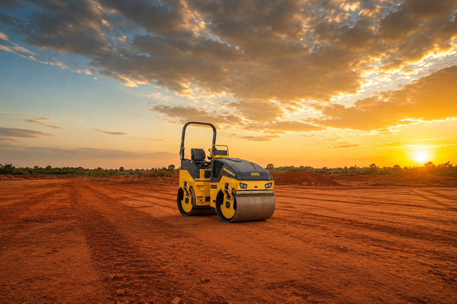 Compacteur 1m40 - 4T500 (BOMAG BW 138)